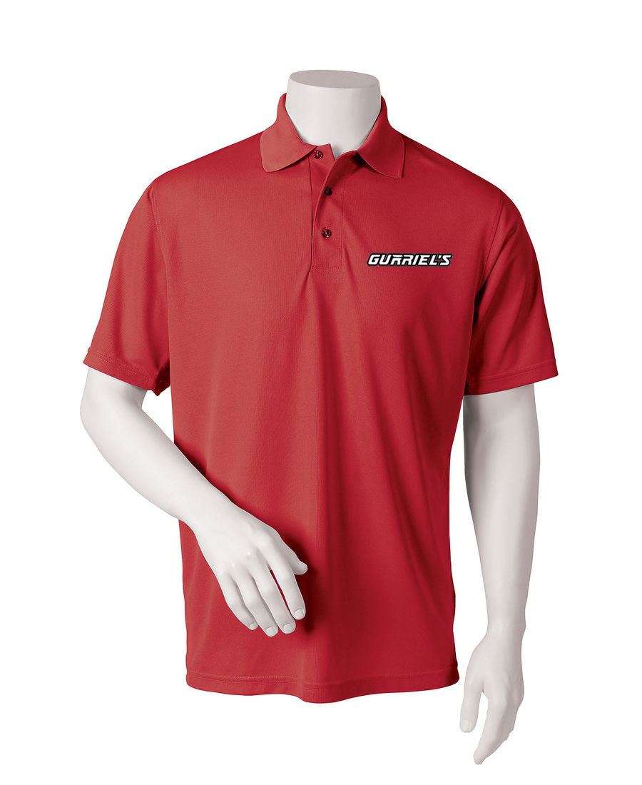 Gurriel Name - Paragon Adult Solid Mesh Polo