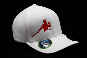  Photo of a white Piña Power Yupoong Flexfit Baseball Cap