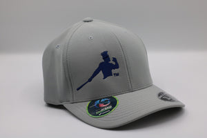  Photo of a Gray Piña Power Yupoong Flexfit Baseball Cap